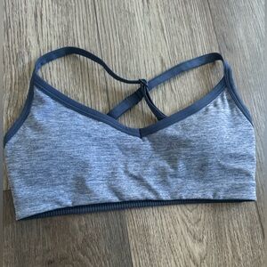 Vitality Balance Athletica Daydream V Bra - Navy Sky Size Small